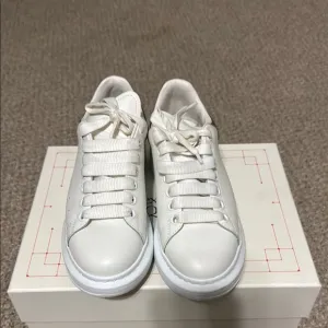 White Low-Top Sneakers