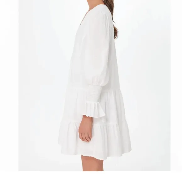 White Swiss Dot Kenzo DressPOMANDER PLACE