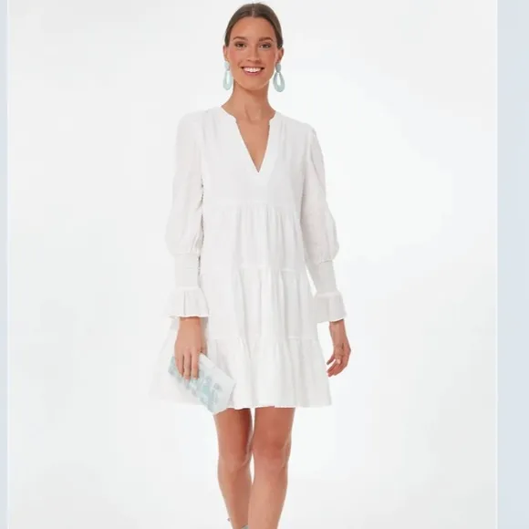 White Swiss Dot Kenzo DressPOMANDER PLACE