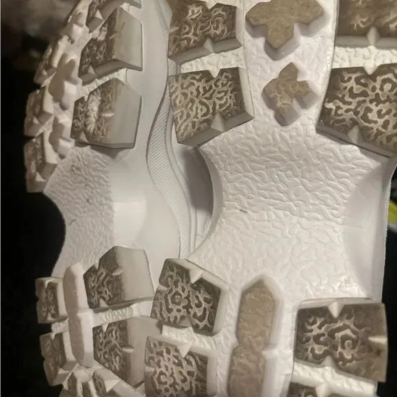 White Platform Sneakers