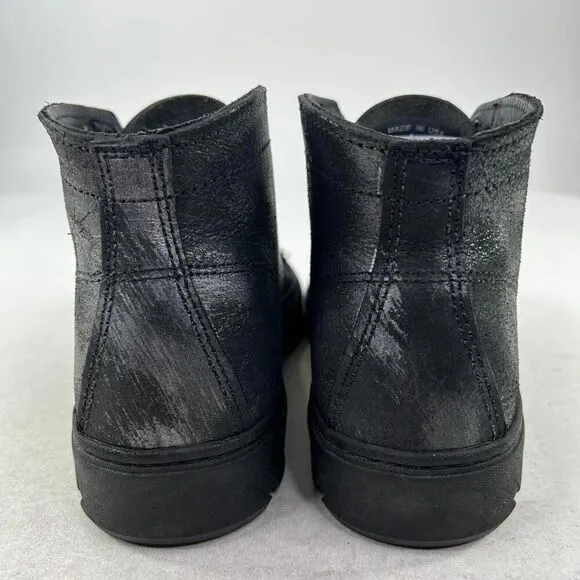 Wolverine 1000 Mile Vic Mensa Men's US 7 D Black Metallic Combat Boots VIBRAM