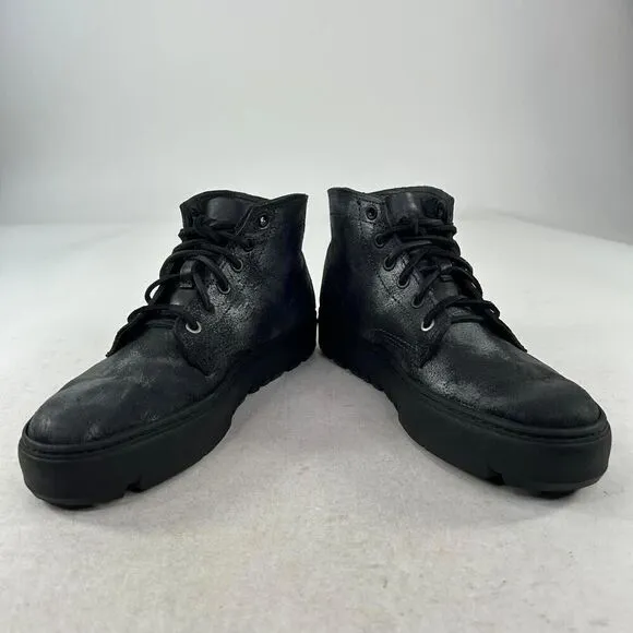 Wolverine 1000 Mile Vic Mensa Men's US 7 D Black Metallic Combat Boots VIBRAM