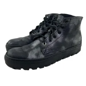 Wolverine 1000 Mile Vic Mensa Men's US 7 D Black Metallic Combat Boots VIBRAM