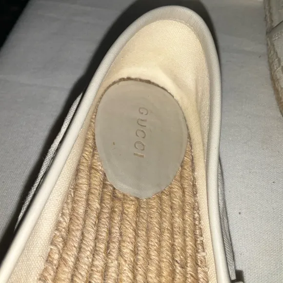 Women's Cream Espadrille Flats