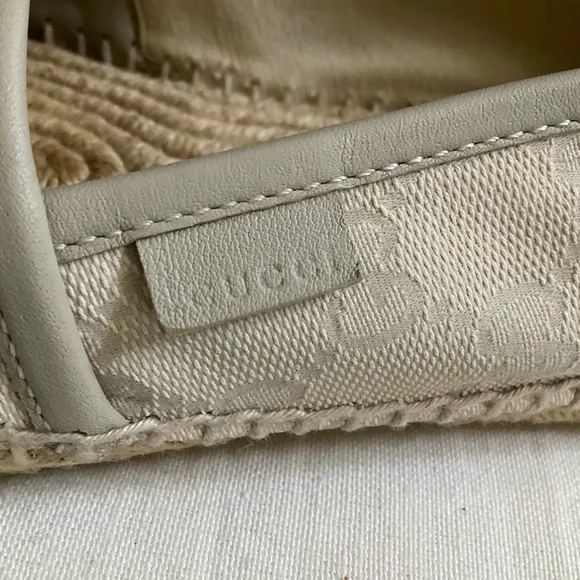 Women's Cream Espadrille Flats