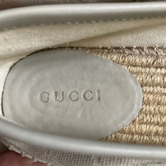 Women's Cream Espadrille Flats