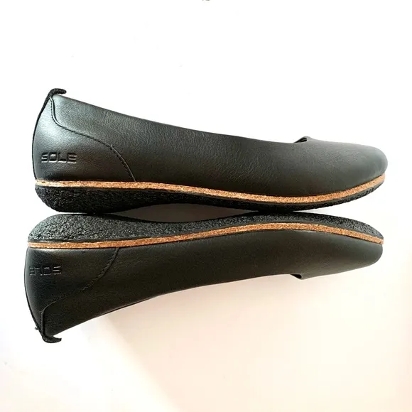 Women’s ReCORK x SOLE Grace Leather Cork Flats 7