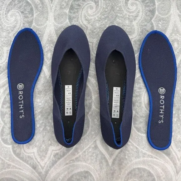 Womens Rothy’s Round Toe Flats