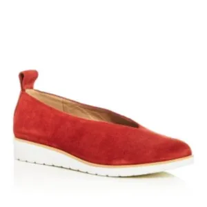 Women’s sport Demi wedge Orange flats 7.5 Eileen Fisher humor