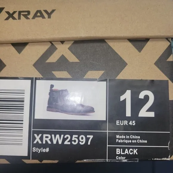 XRAY Chelsea Boots XRW2597 Men's. Size 12. New In Box $95
