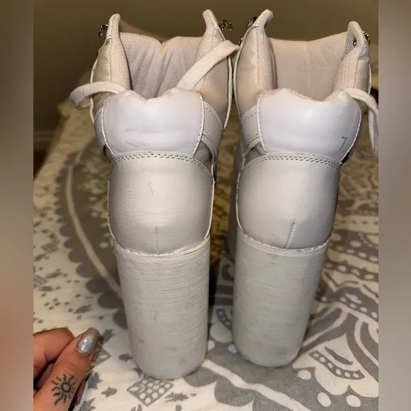 YRU qozmo HI platform sneakers