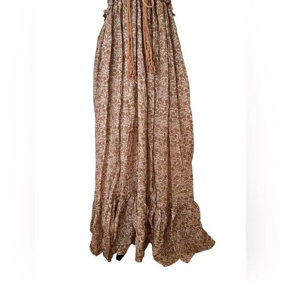Yvonne Sporre Anthropologie Marie linen Antoinette Coverup sz M SS20