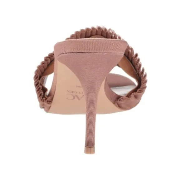 ZAC by ZAC POSEN Venecia Slip On Stiletto Mule Sandals in Cappuccino Size 6M New