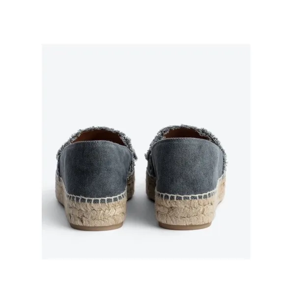 Zadig &amp; Voltaire Canvas Espadrilles in Black