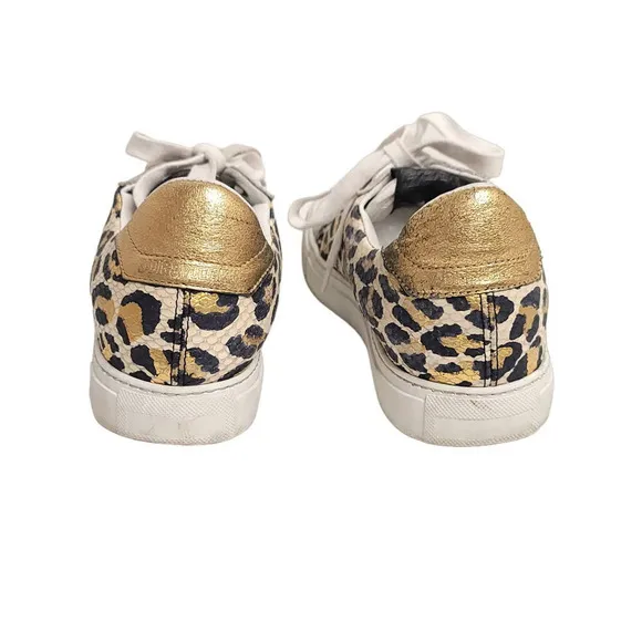Zadig &amp; Voltaire women’s leather low-top leather sneakers Size 39 EUR
