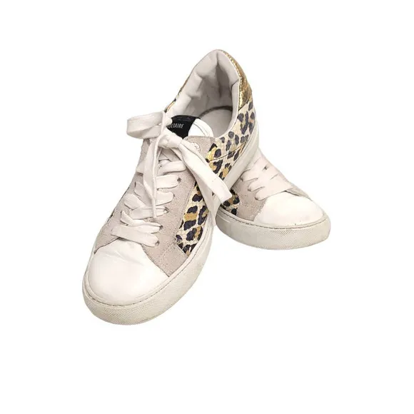 Zadig &amp; Voltaire women’s leather low-top leather sneakers Size 39 EUR
