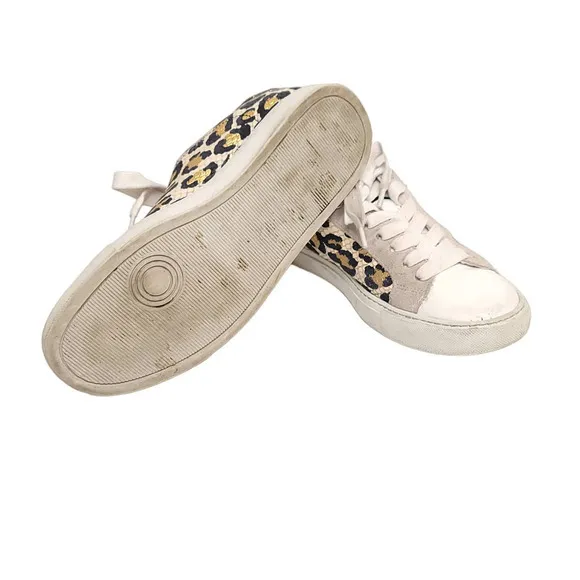 Zadig &amp; Voltaire women’s leather low-top leather sneakers Size 39 EUR