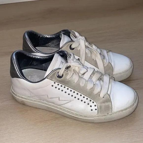 Zadig &amp; Voltaire Low Top Studded Sneakers