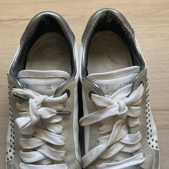 Zadig &amp; Voltaire Low Top Studded Sneakers