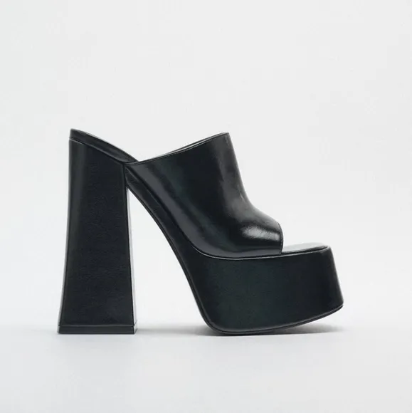 Zara CHUNKY PLATFORM SANDALS bloggers favorito
