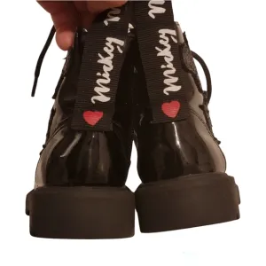Zara Disney Mickey boots with sparkle design combat boots size 29/12