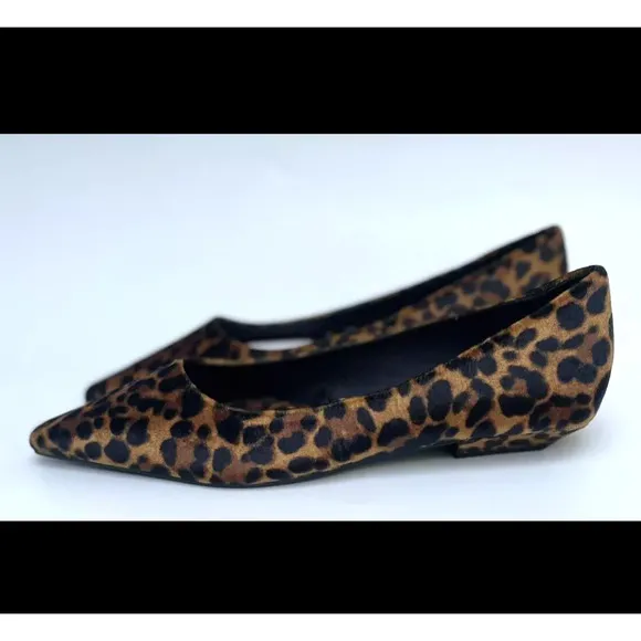 ZARA Leopard Print Flats NWT