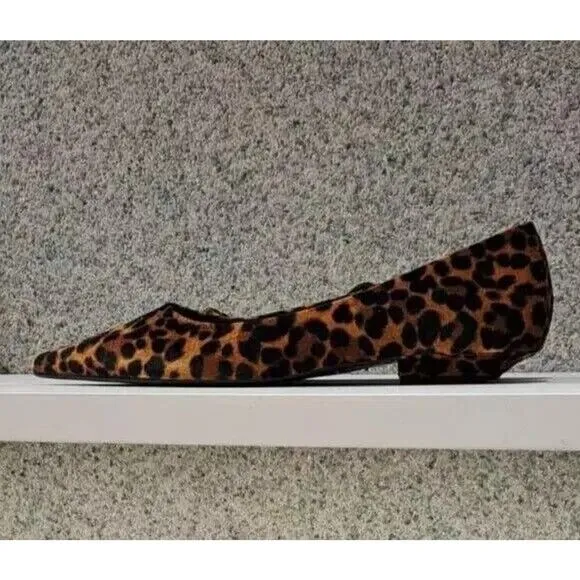 ZARA Leopard Print Flats NWT