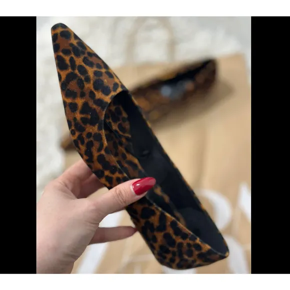 ZARA Leopard Print Flats NWT