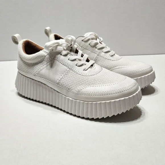 Zodiac Sneakers Womens 9 Cooper Lace Up Platform White Shoes
