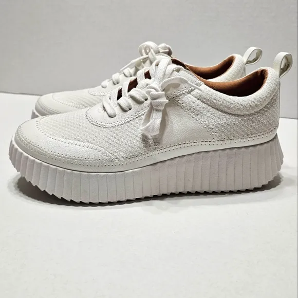 Zodiac Sneakers Womens 9 Cooper Lace Up Platform White Shoes