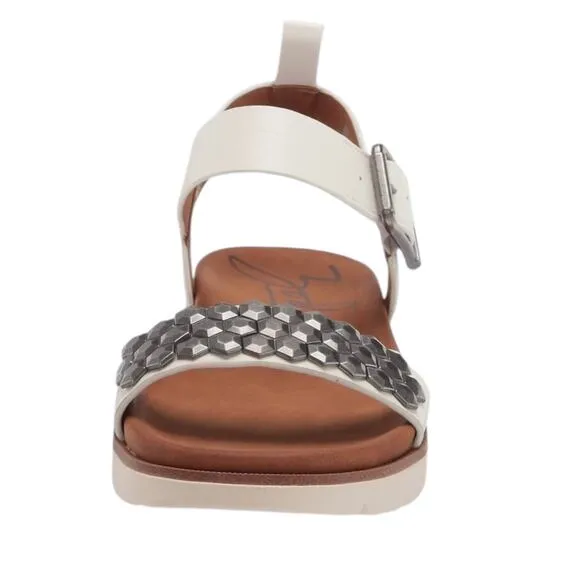 Zodiac Women's Nola Ankle Strap Sandals White Size 6